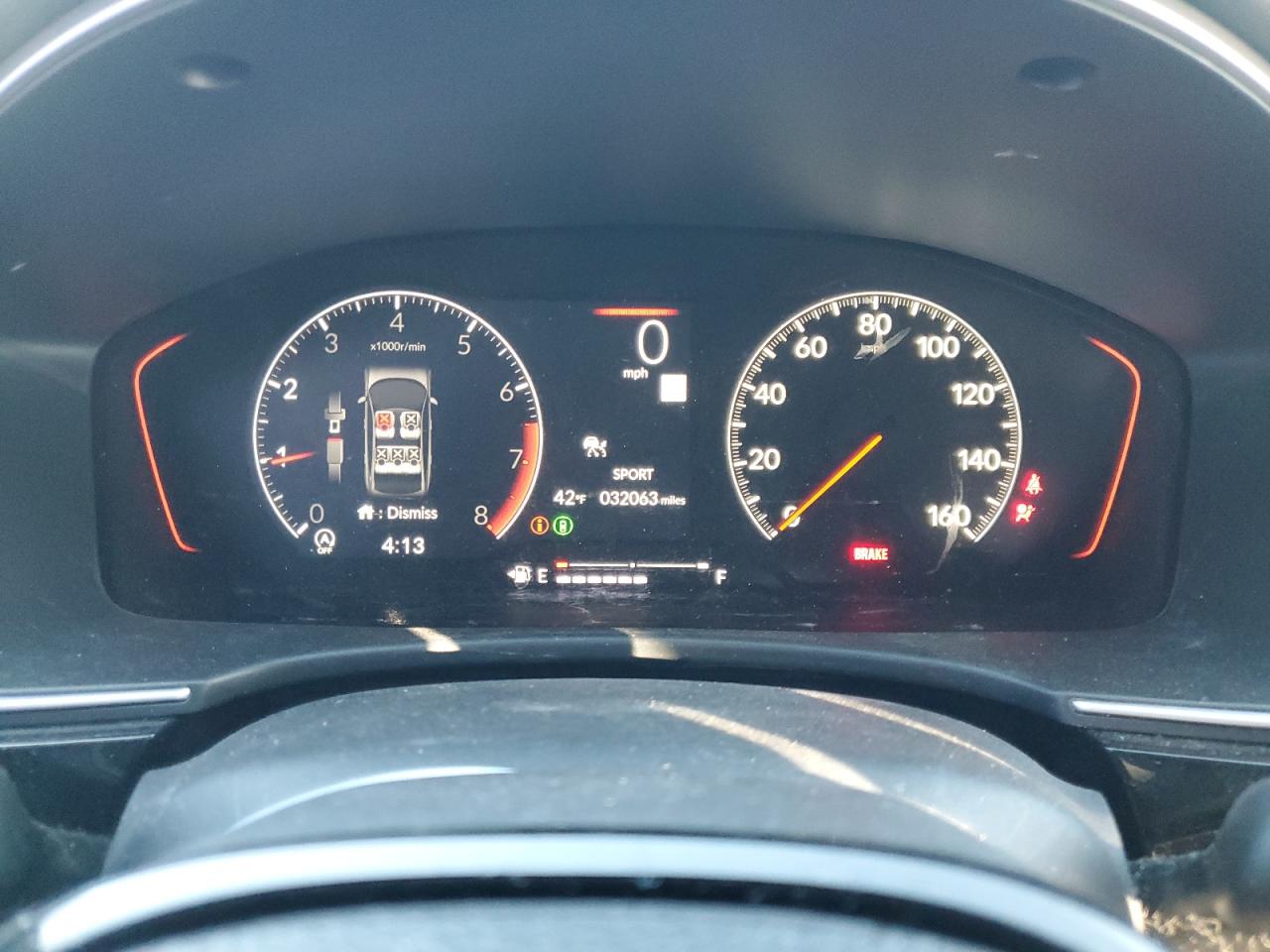 2023 HONDA CIVIC SI VIN:3GYFNDE37DS579115