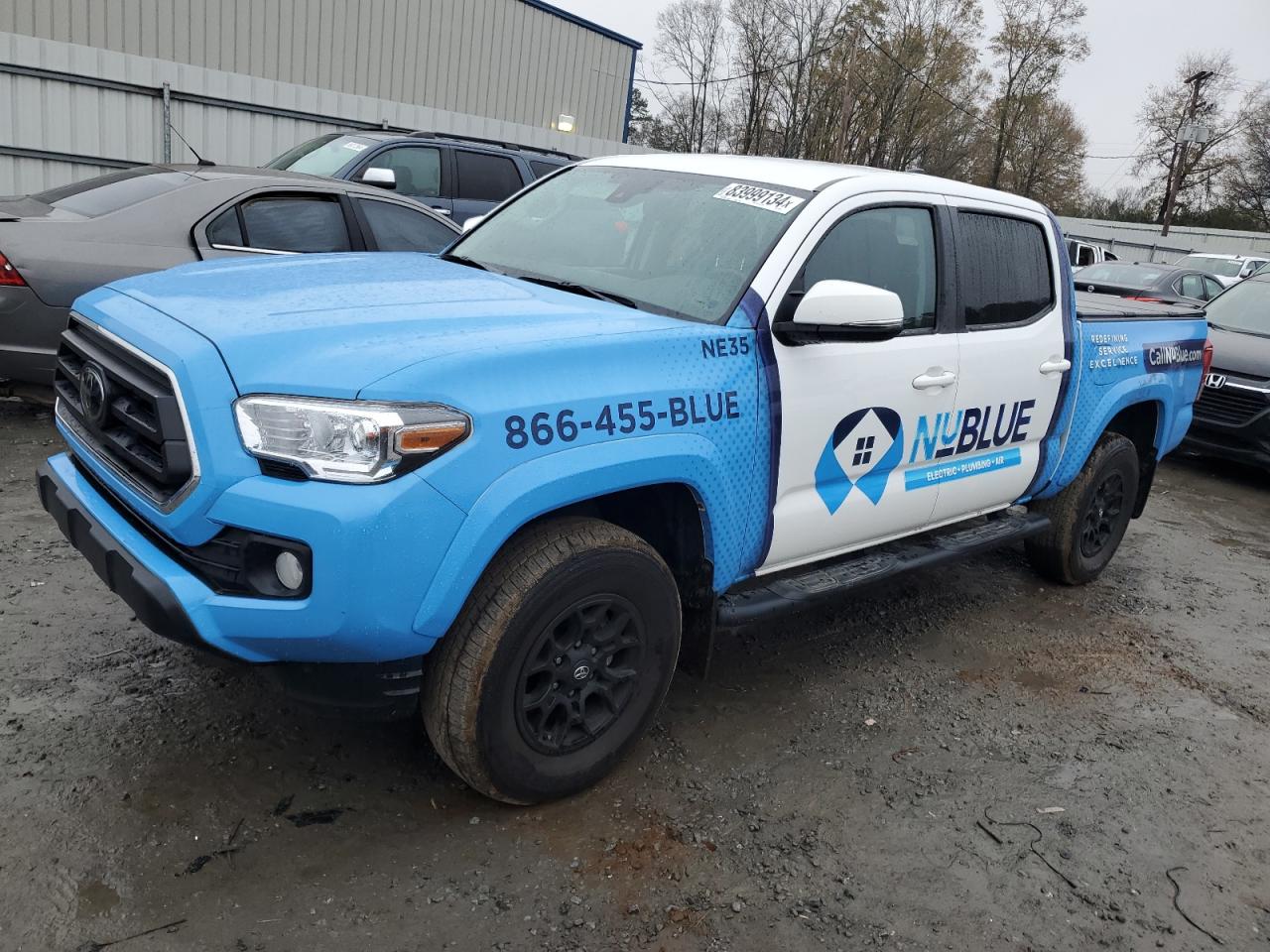 2022 TOYOTA TACOMA DOUBLE CAB VIN:3TMAZ5CN5NM181955