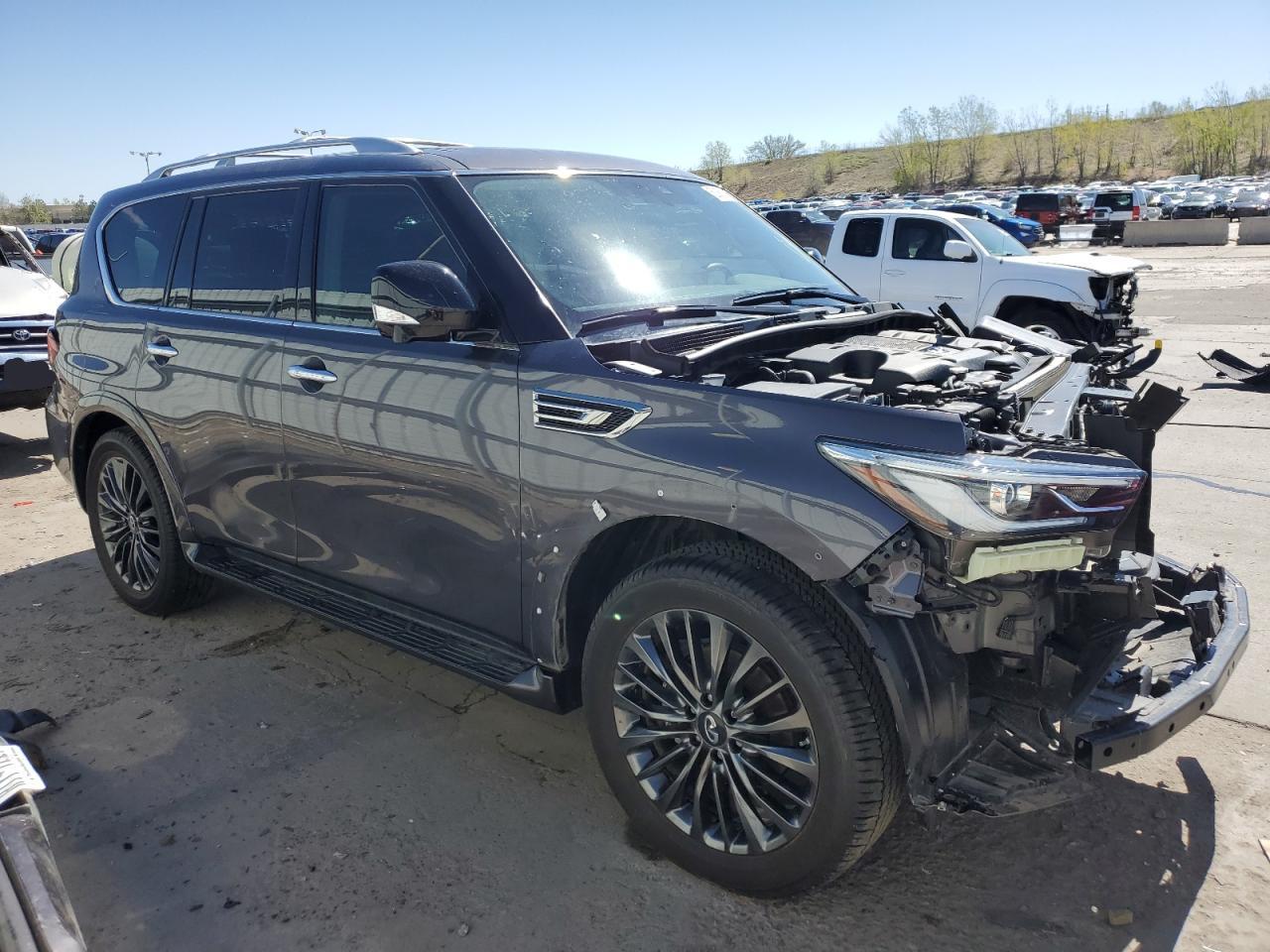 2022 INFINITI QX80 LUXE VIN:JN8AZ2AD0N9870300