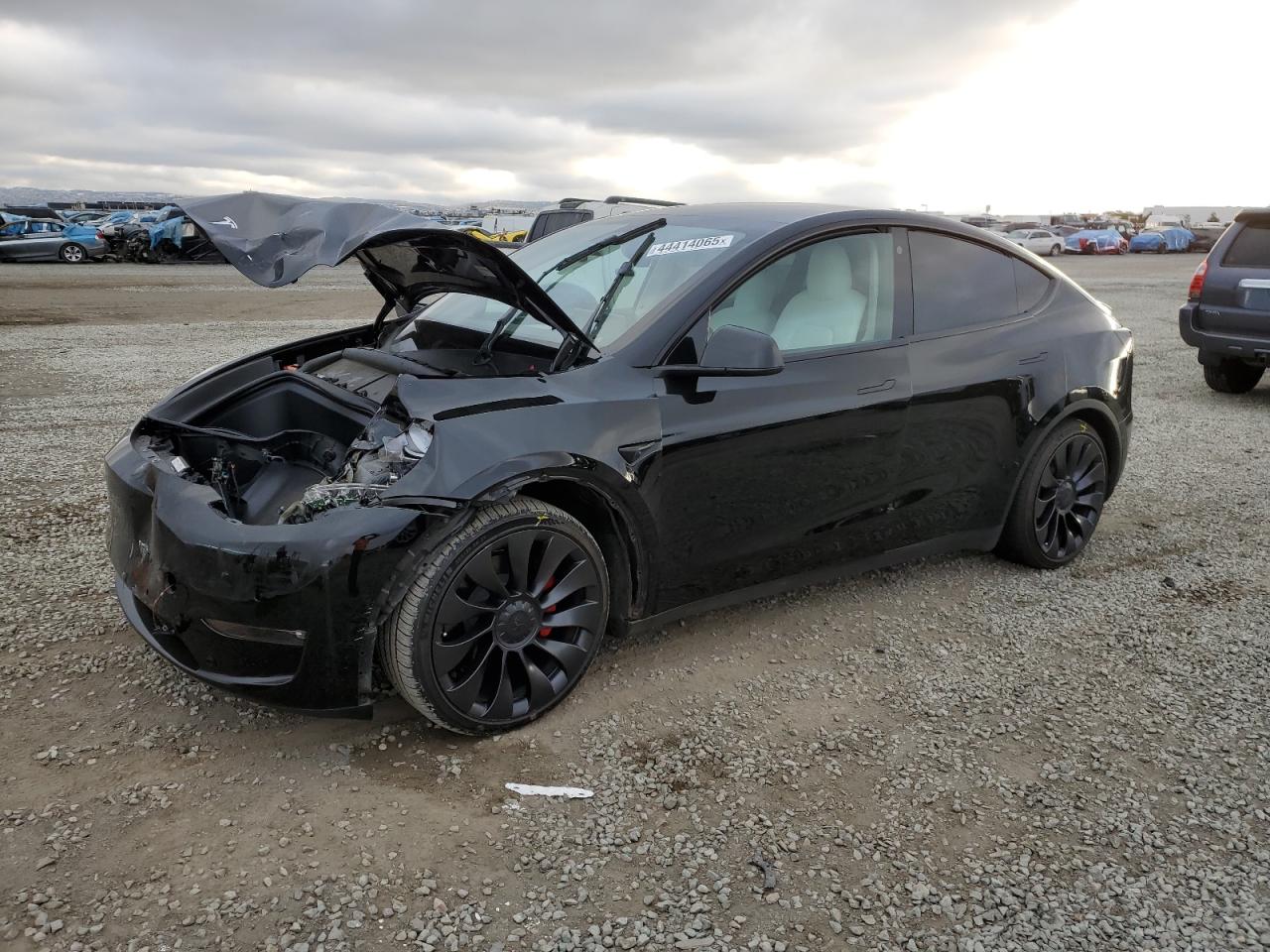 2022 TESLA MODEL Y  VIN:7SAYGDEF3NF563994