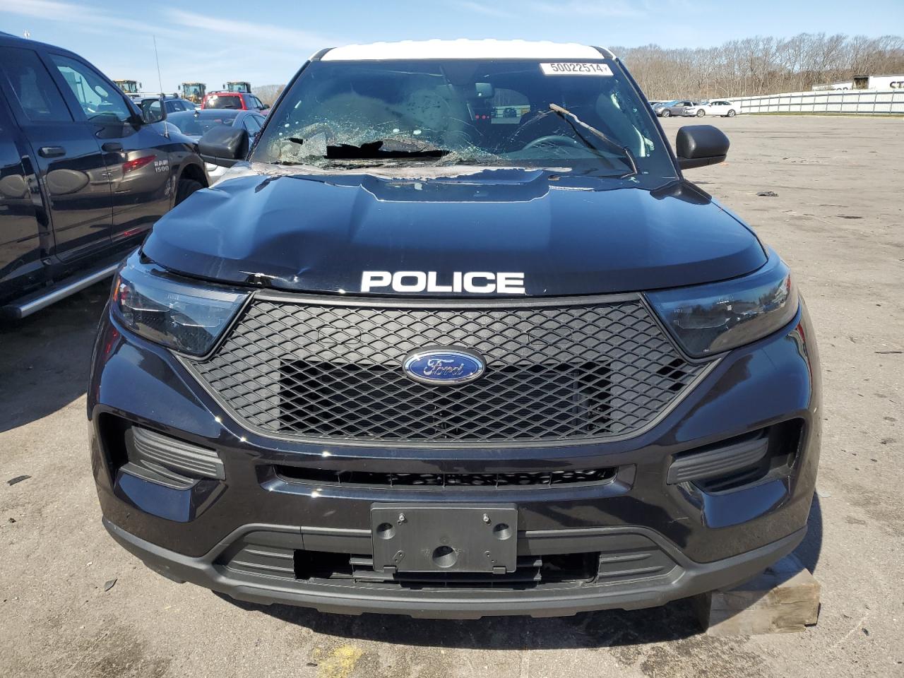 2022 FORD EXPLORER POLICE INTERCEPTOR VIN:1FM5K8AB3NGB49365