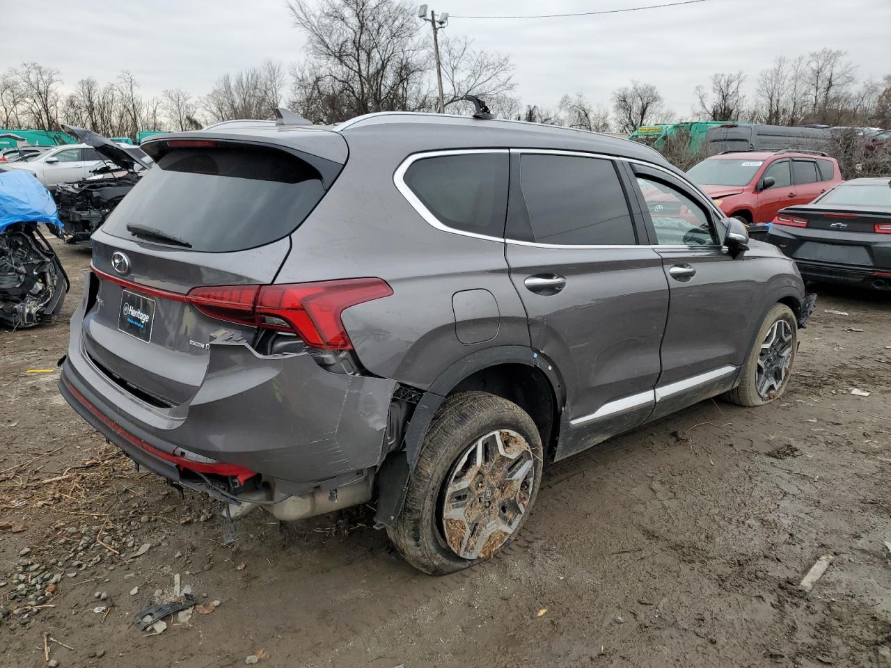 2022 HYUNDAI SANTA FE LIMITED VIN:KM8S7DA27NU047517