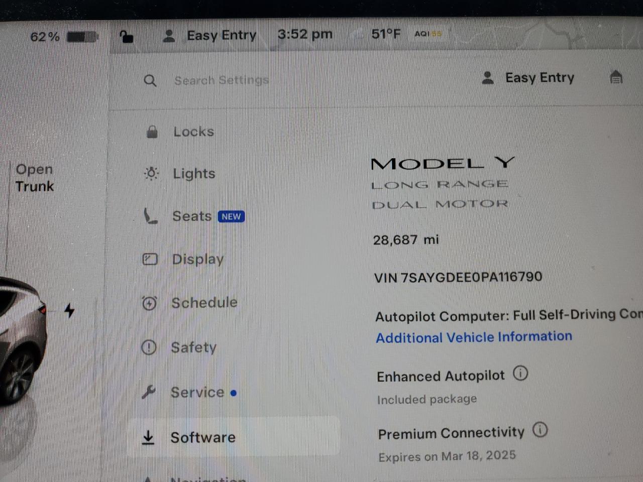 2023 TESLA MODEL Y  VIN:7SAYGDEE0PA116790