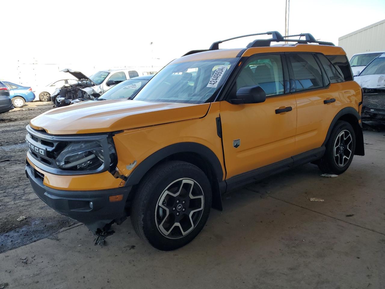 2022 FORD BRONCO SPORT BIG BEND VIN:3FMCR9B60NRD90531