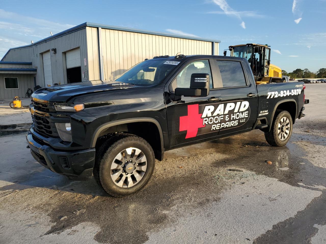 2024 CHEVROLET SILVERADO K2500 CUSTOM VIN:2GC4YME74R1258577