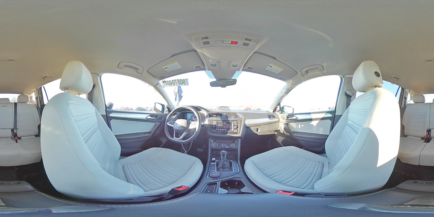 2022 VOLKSWAGEN TIGUAN S VIN:3VV0B7AX2NM043145