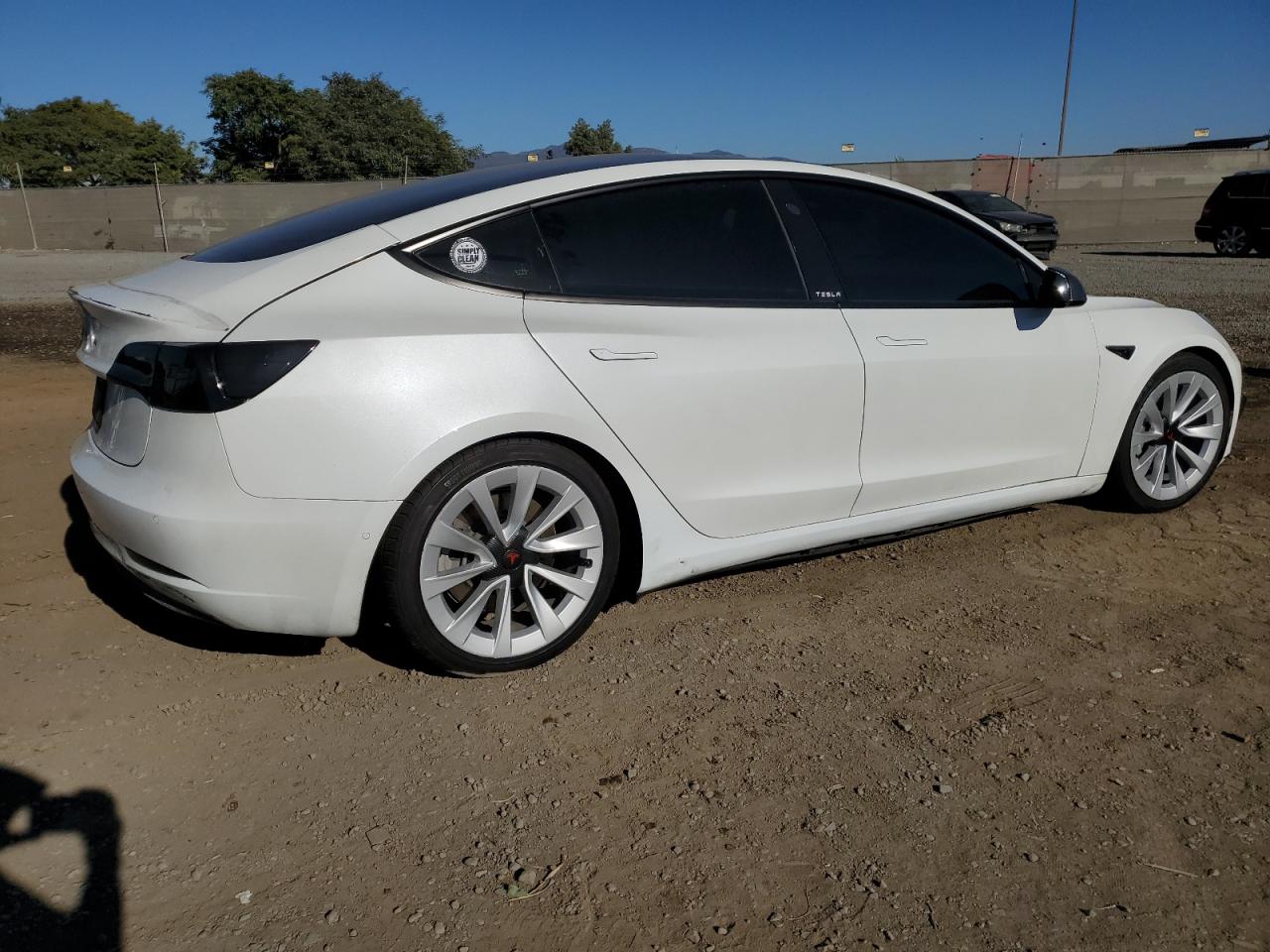 2022 TESLA MODEL 3  VIN:5YJ3E1EA8NF191780