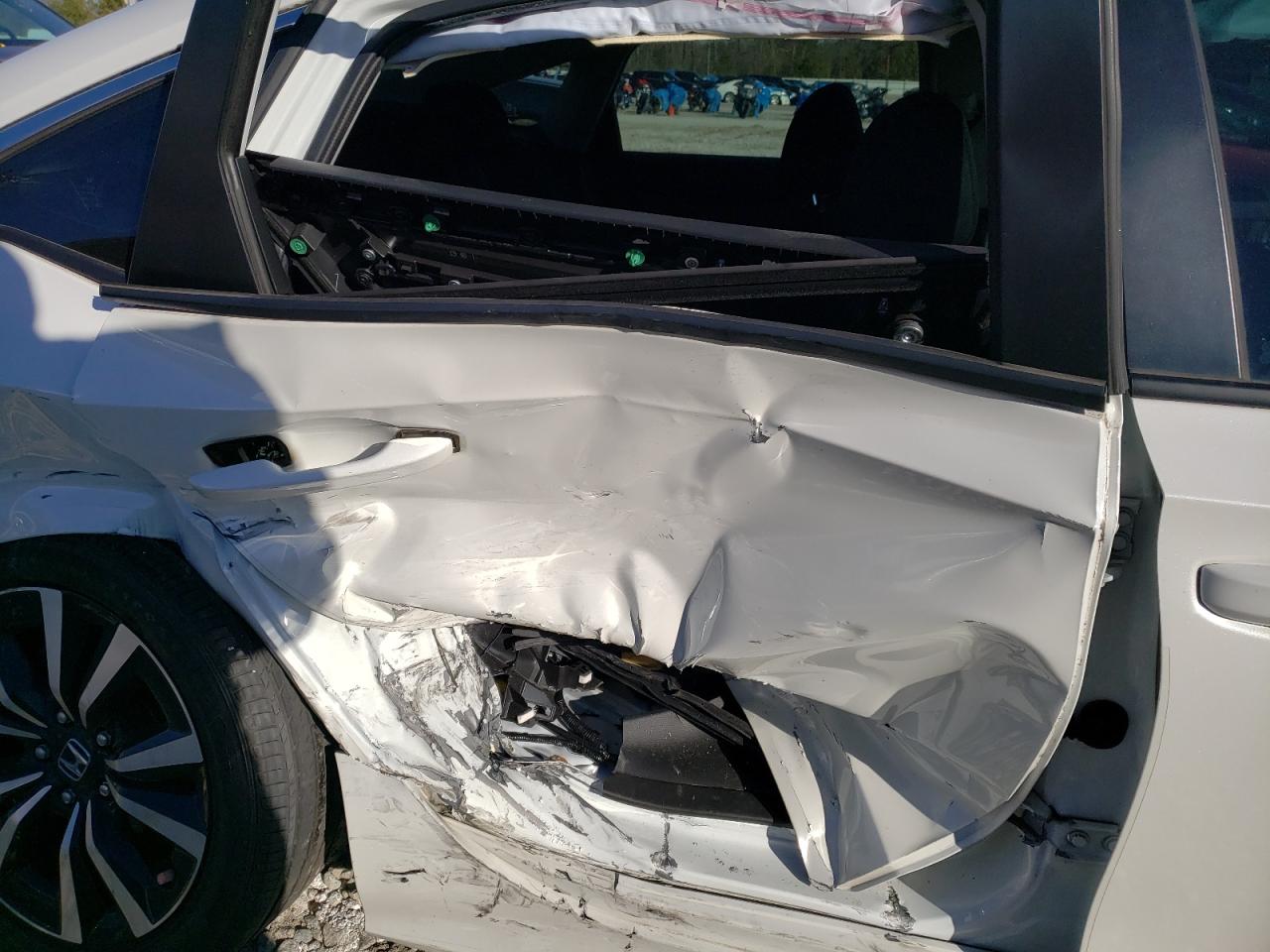 2022 HONDA CIVIC EX VIN:JHMFE1F71NX004335