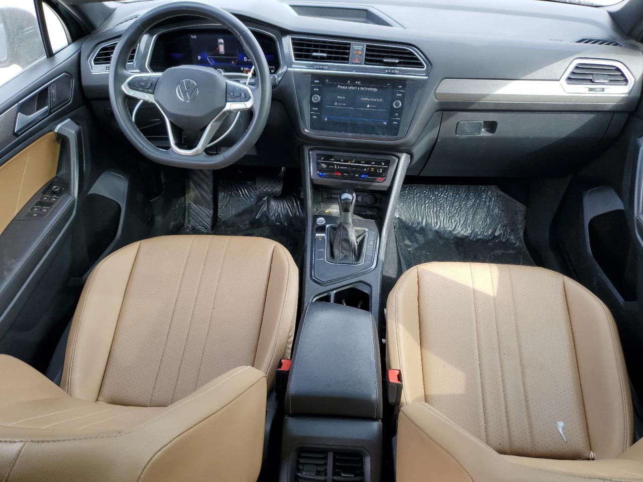 2022 VOLKSWAGEN TIGUAN SE VIN:3VV3B7AX1NM145288