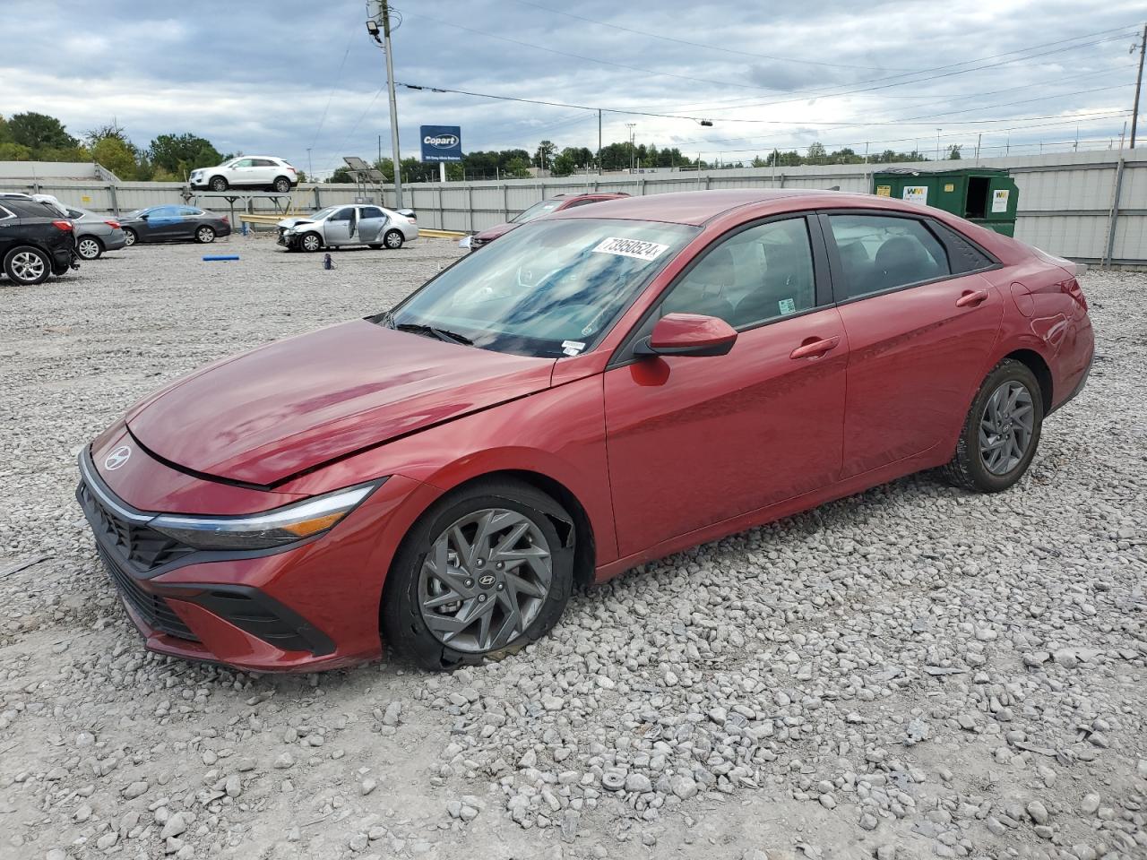 2024 HYUNDAI ELANTRA SEL VIN:KMHLM4DG5RU832547