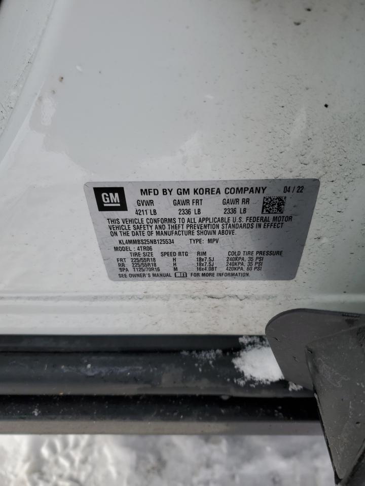 2022 BUICK ENCORE GX PREFERRED VIN:NA