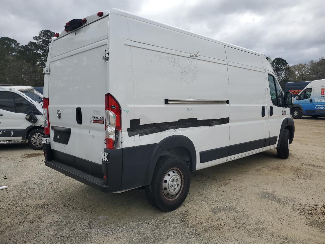 2022 RAM PROMASTER 2500 2500 HIGH VIN:3C6LRVDG0NE134536