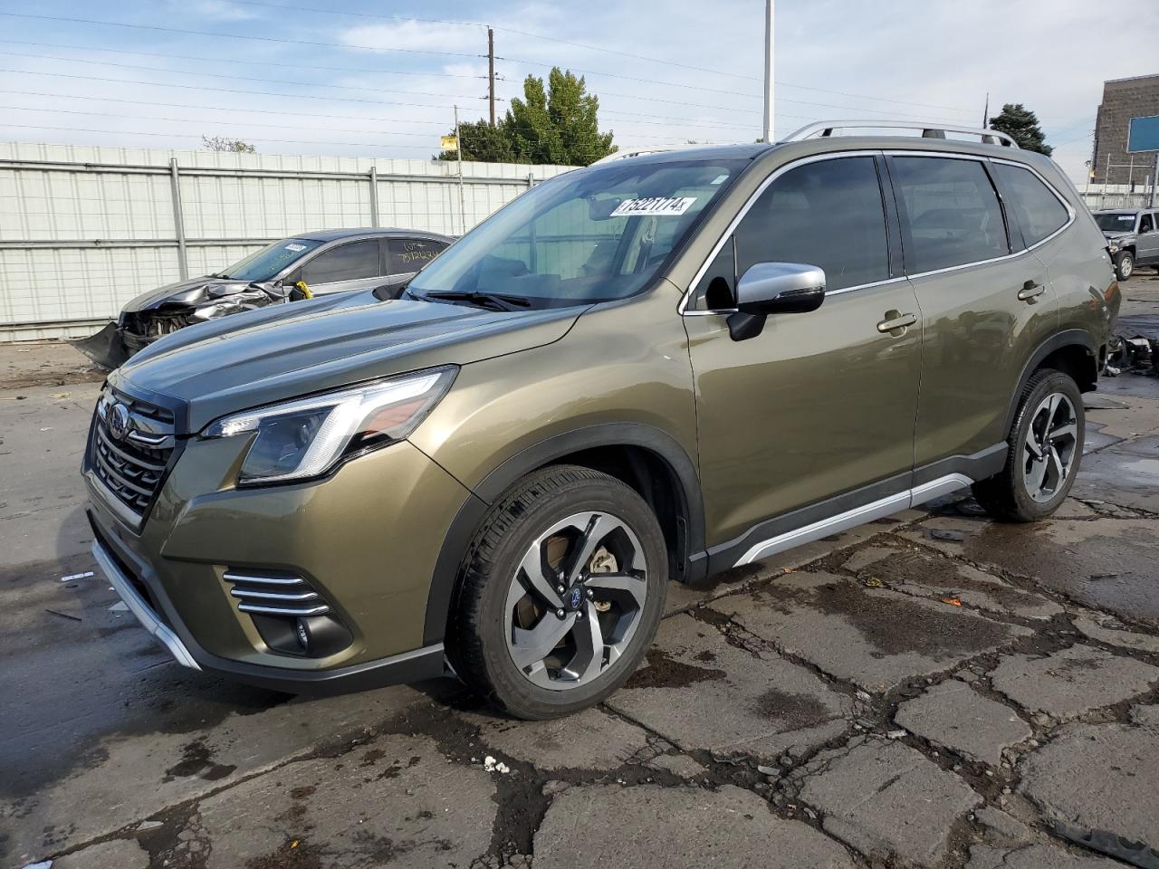 2022 SUBARU FORESTER TOURING VIN:JF2SKARC3NH529345