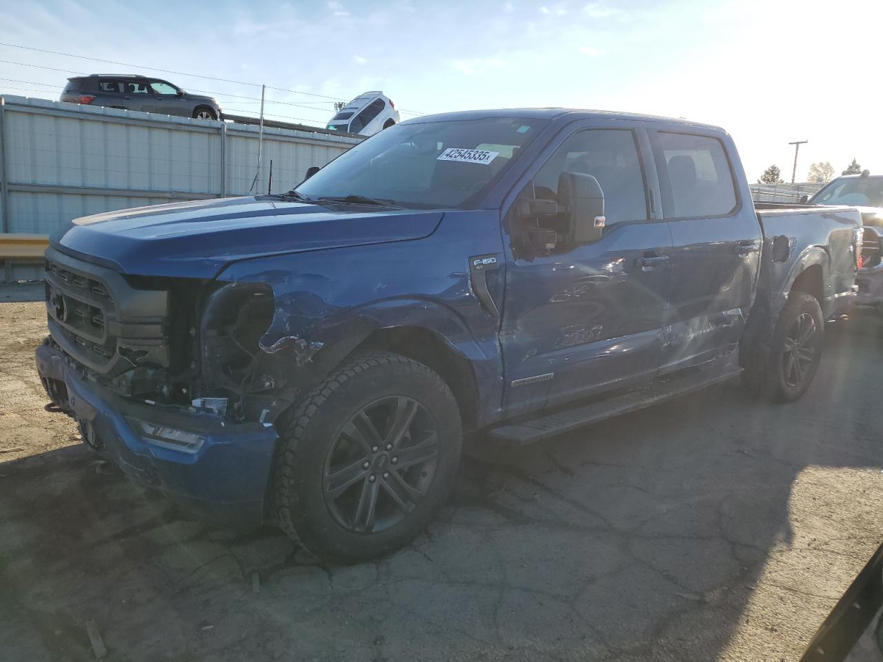 2022 FORD F150 SUPERCREW VIN:1FTFW1ED2NFA43494