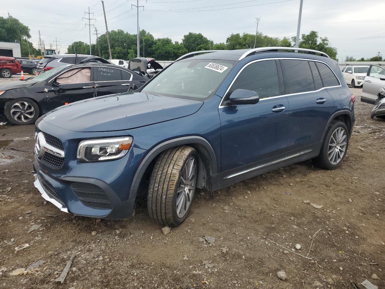 2022 MERCEDES-BENZ GLB 250 4MATIC VIN:W1N4M4HB7NW184174