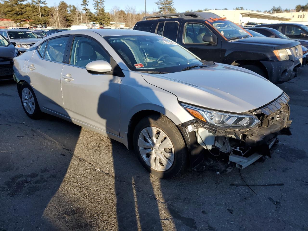 2022 NISSAN SENTRA S VIN:3N1AB8BVXNY208652
