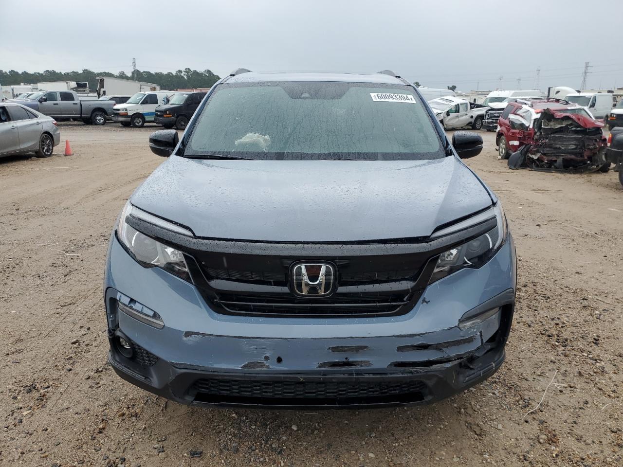 2022 HONDA PILOT TRAILSPORT VIN:5FNYF6H8XNB027195