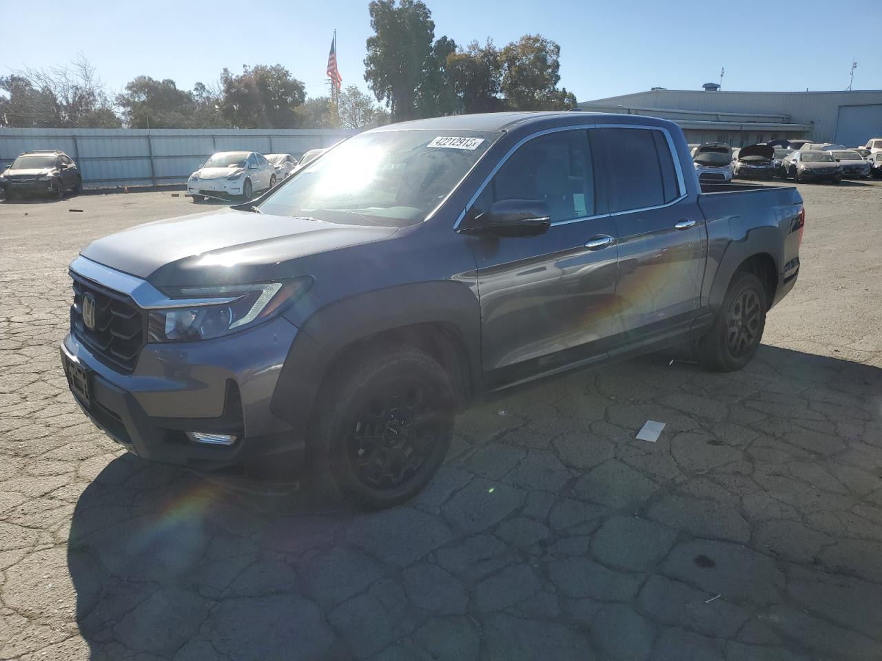 2023 HONDA RIDGELINE RTL-E VIN:5FPYK3F74PB019446
