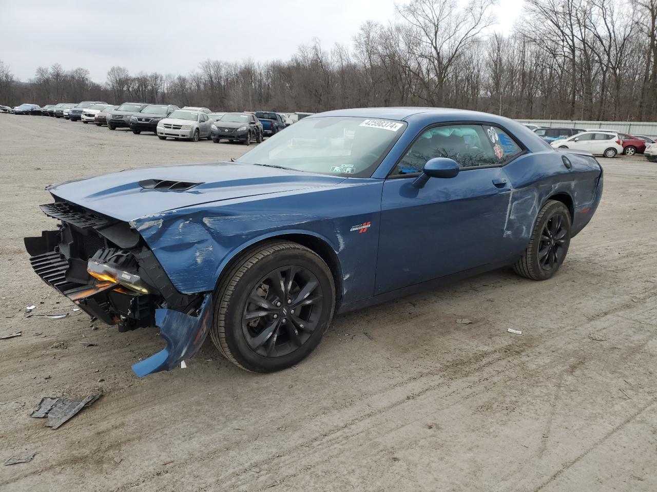 2022 DODGE CHALLENGER SXT VIN:2C3CDZGGXNH182399