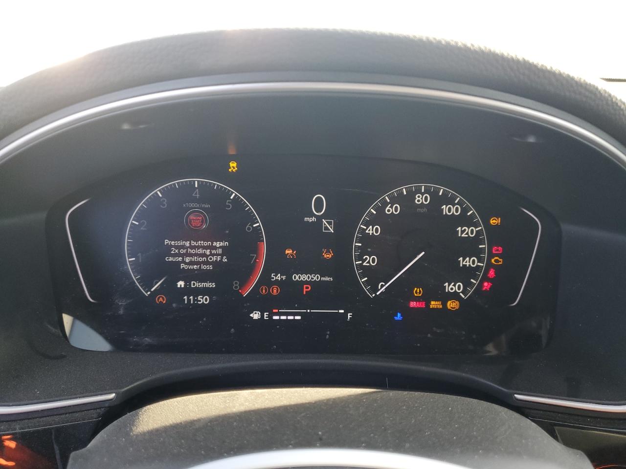 2024 HONDA CIVIC EXL VIN:19XFL1H79RE021491