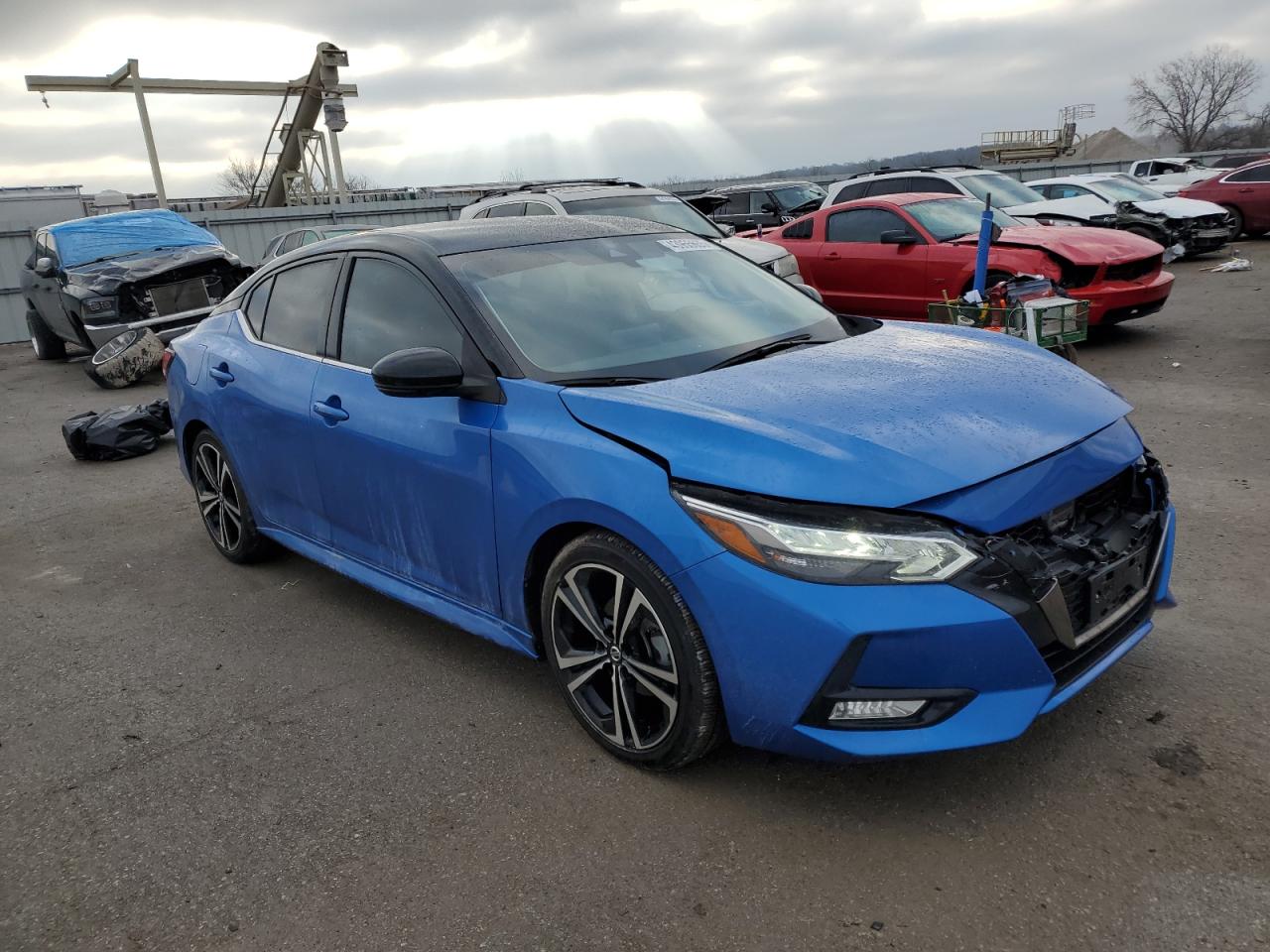 2022 NISSAN SENTRA SR VIN:3N1AB8DV2NY299736