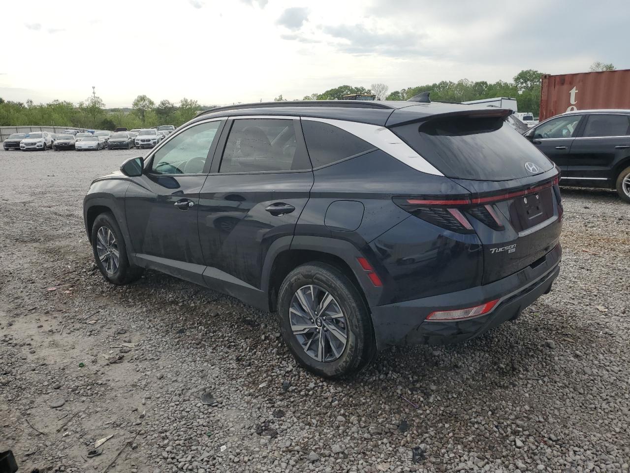 2022 HYUNDAI TUCSON BLUE VIN:KM8JBCA10NU060203