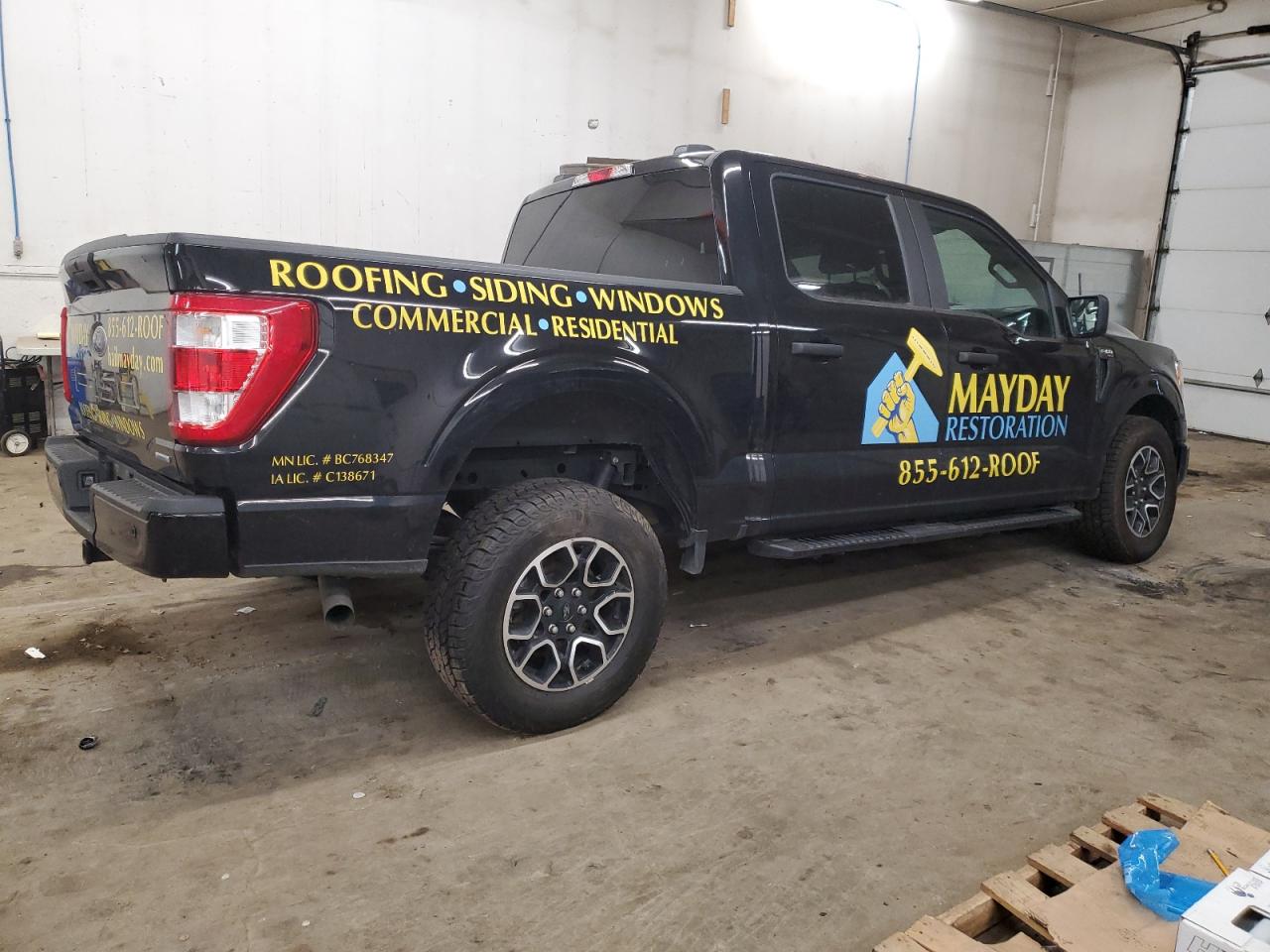 2022 FORD F150 SUPERCREW VIN:1FTEW1EP1NFA71230