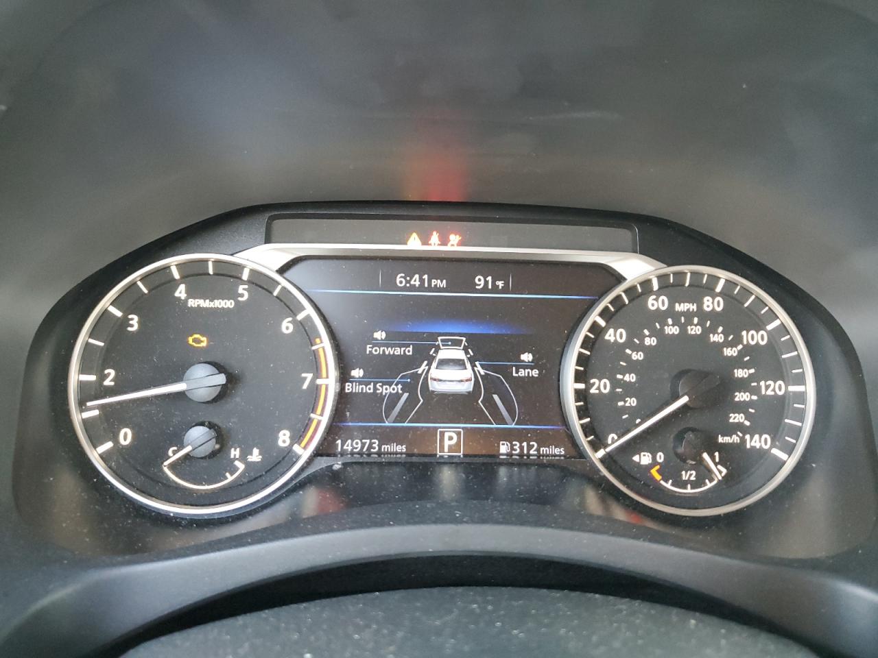 2022 NISSAN ALTIMA SR VIN:1N4BL4CVXNN319355