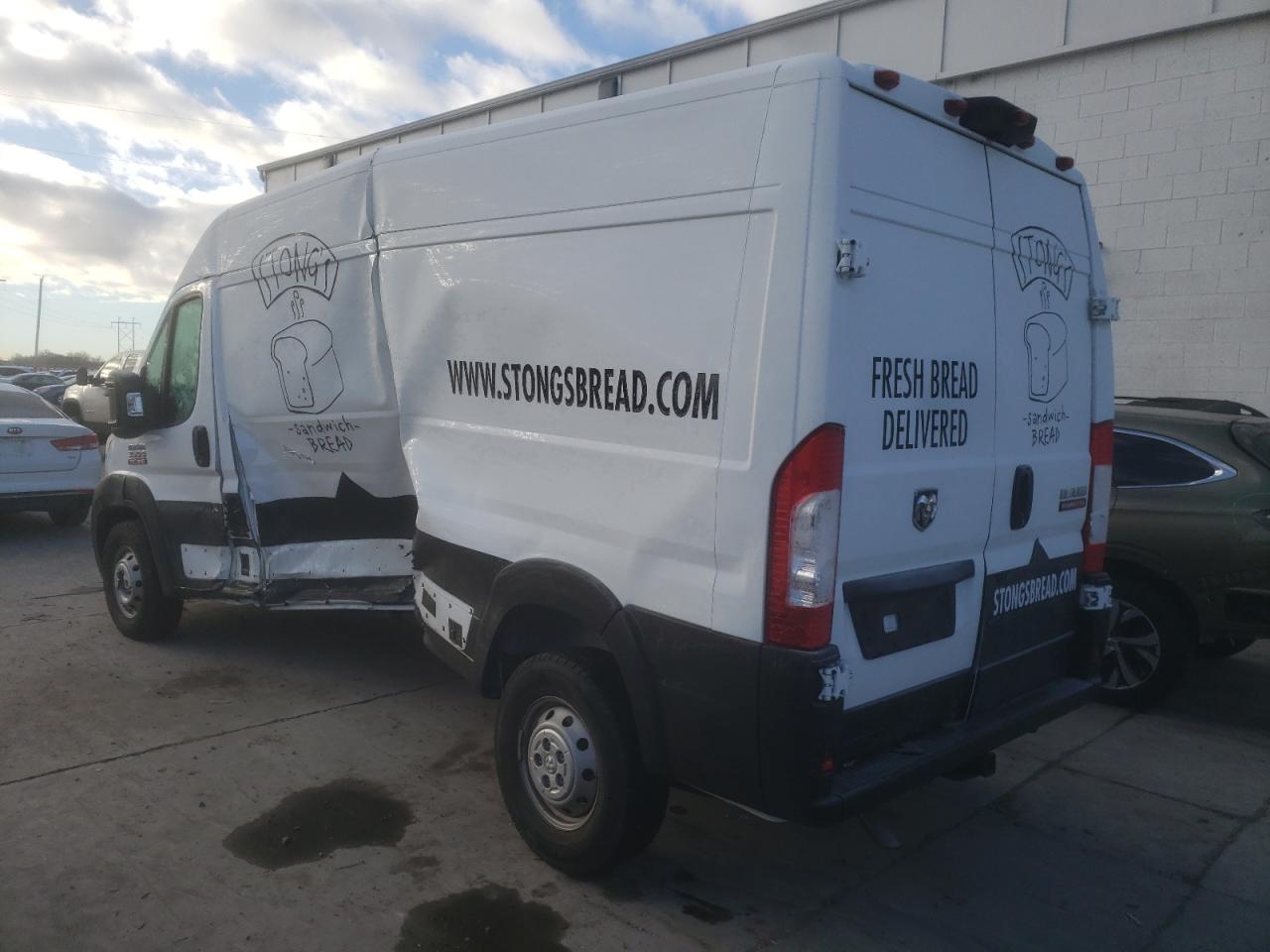 2022 RAM PROMASTER 3500 3500 HIGH VIN:3C6MRVHG3NE124498