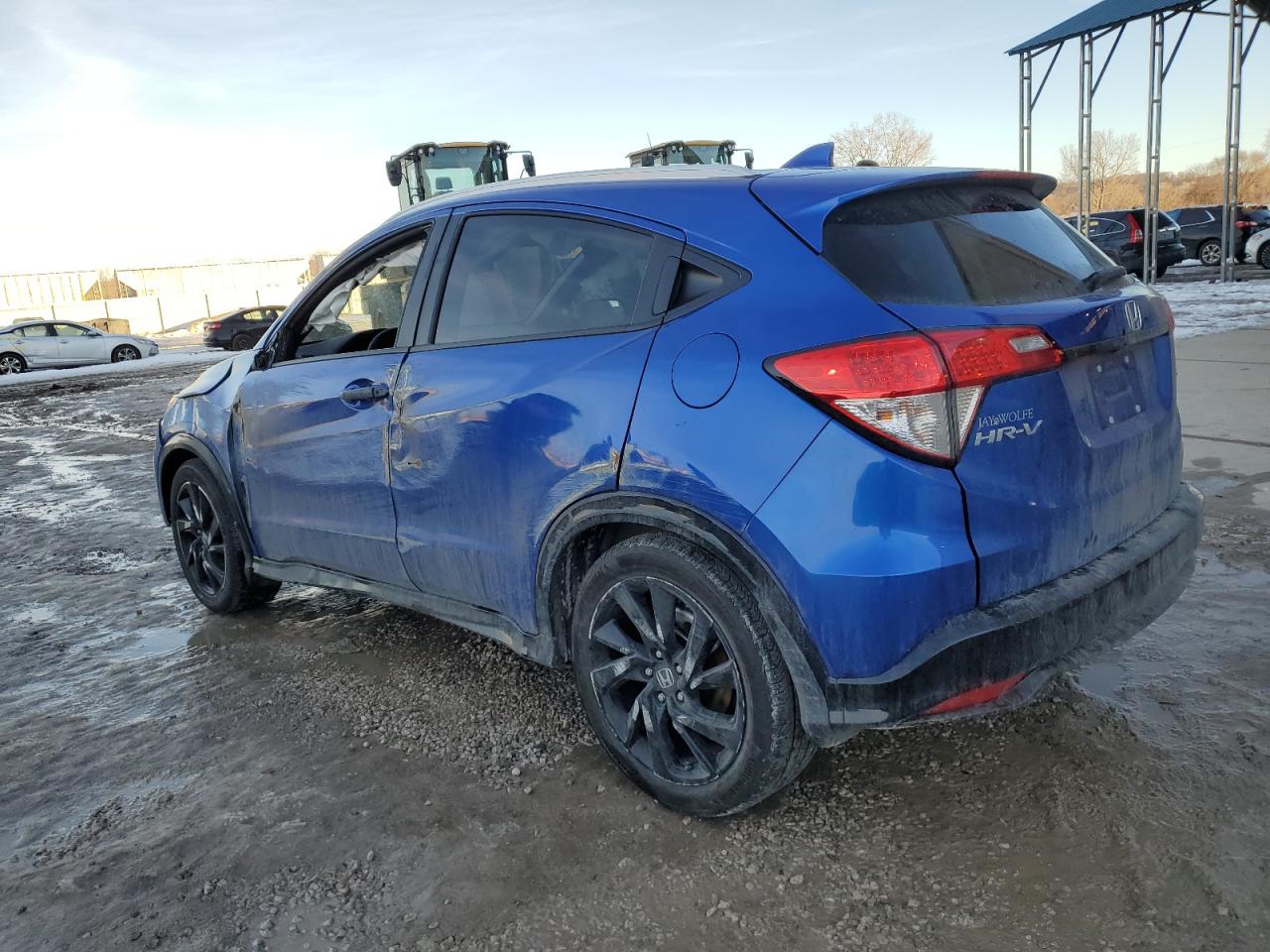 2022 HONDA HR-V SPORT VIN:3CZRU6H15NM775064