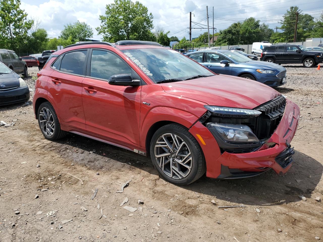 2022 HYUNDAI KONA N LINE VIN:KM8K3CA32NU871651