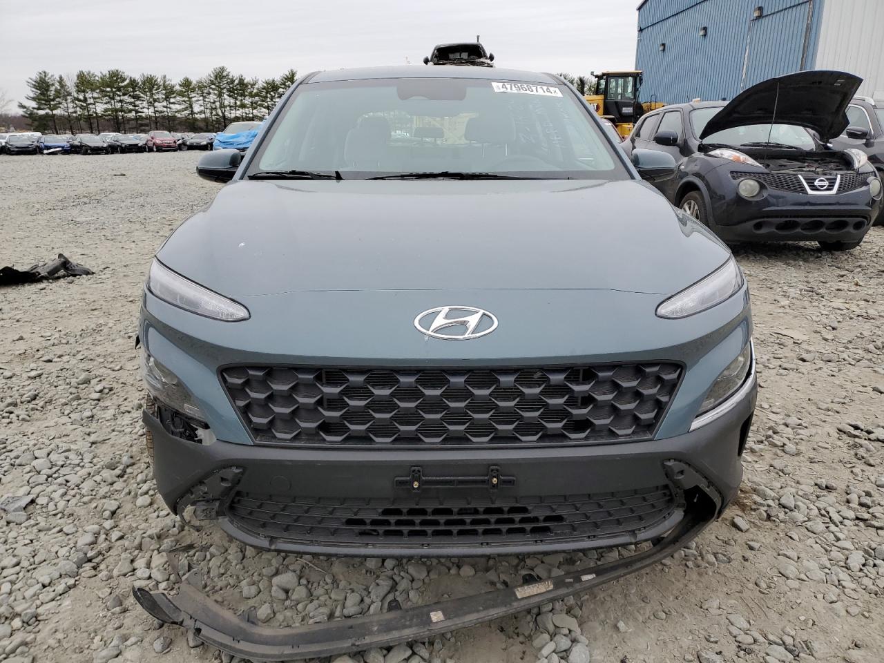 2022 HYUNDAI KONA SEL VIN:KM8K2CAB7NU890190