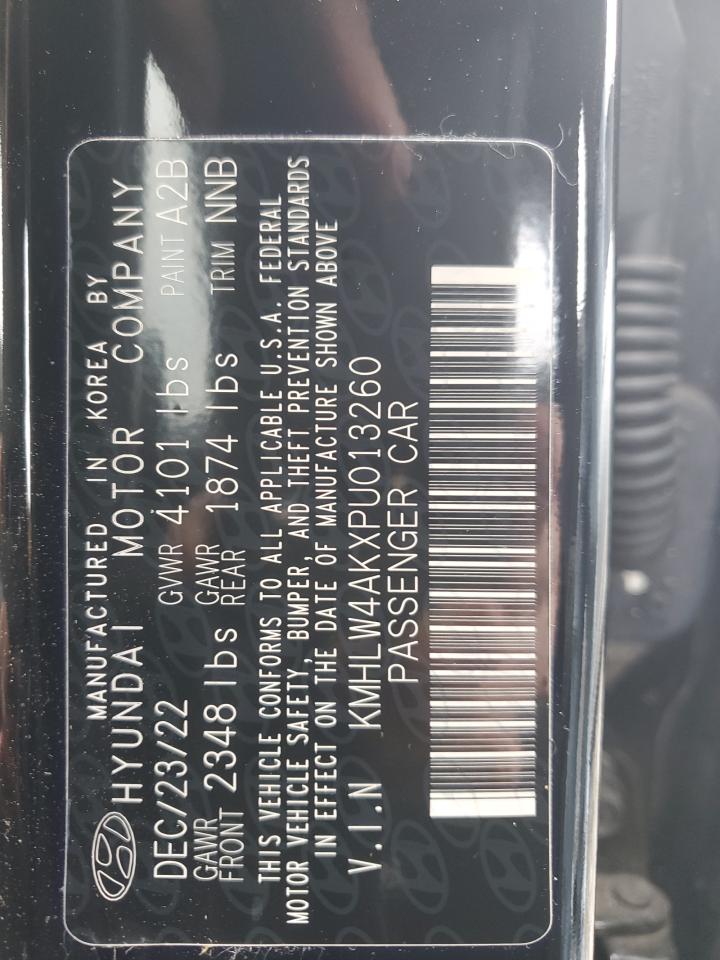 2023 HYUNDAI ELANTRA N  VIN:KMHLW4AKXPU013260