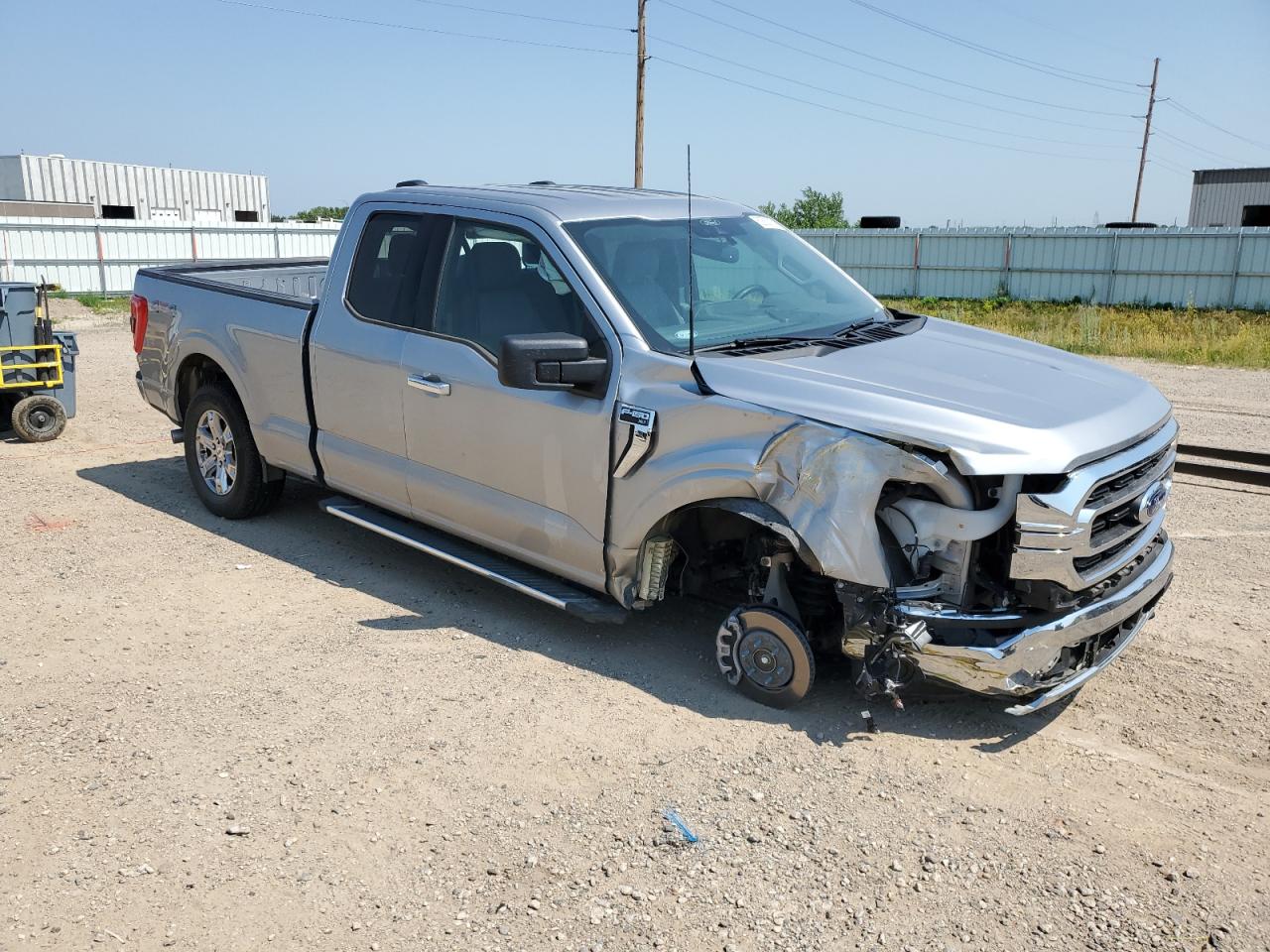 2022 FORD F150 SUPER CAB VIN:1FTFX1E58NKD51217