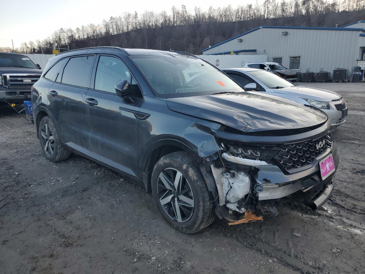 2022 KIA SORENTO S VIN:5XYRL4LC9NG154008