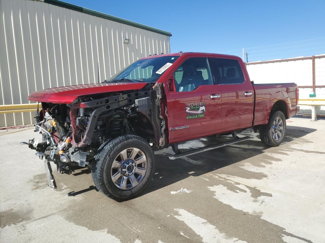 2022 FORD F250 SUPER DUTY VIN:1FT7W2BT2NEC86069