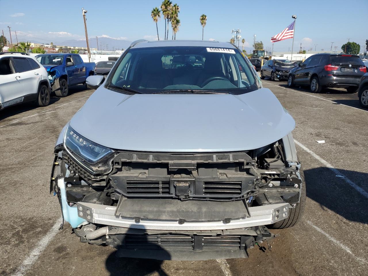 2022 HONDA CR-V TOURING VIN:7FARW2H96NE012428