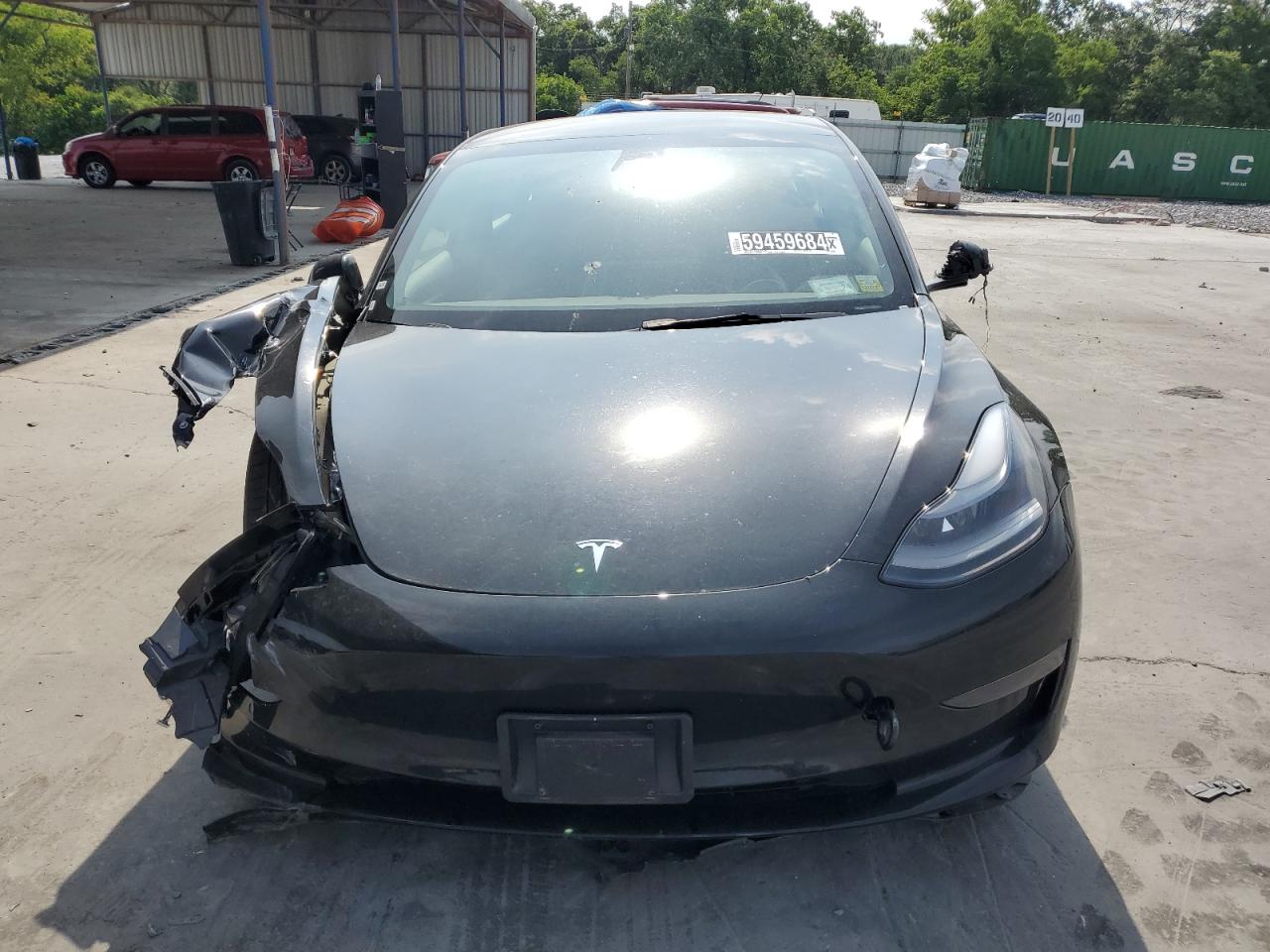 2022 TESLA MODEL 3  VIN:5YJ3E1EA5NF369600