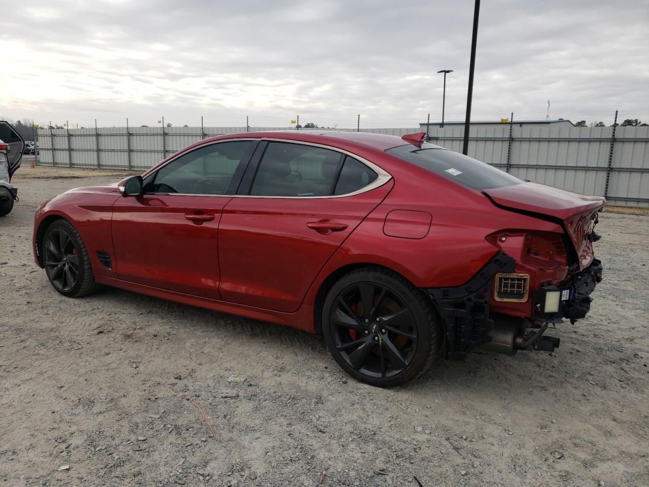 2022 GENESIS G70 BASE VIN:KMTG54TE7NU091784