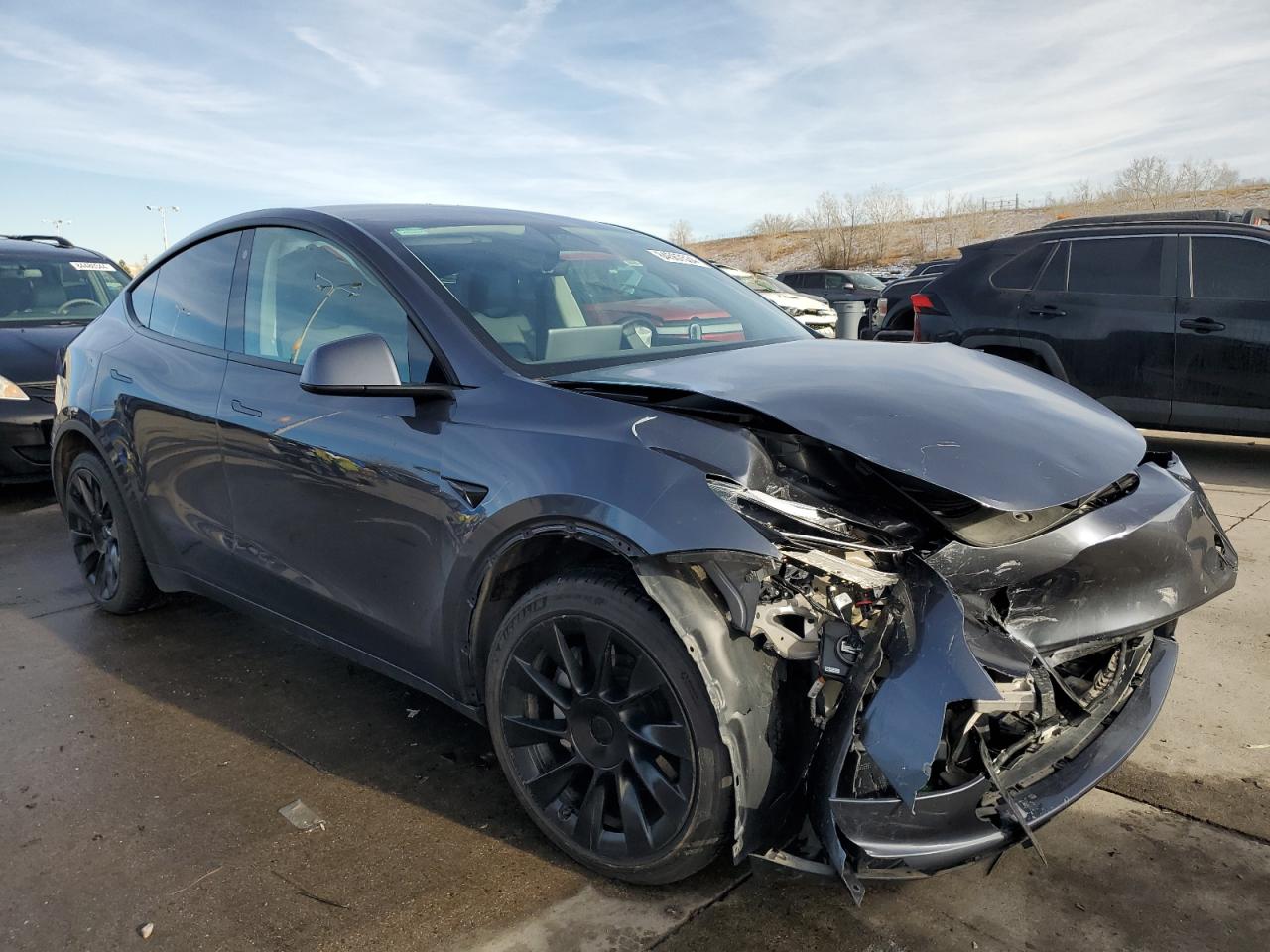 2022 TESLA MODEL Y  VIN:7SAYGDEE9NF315918