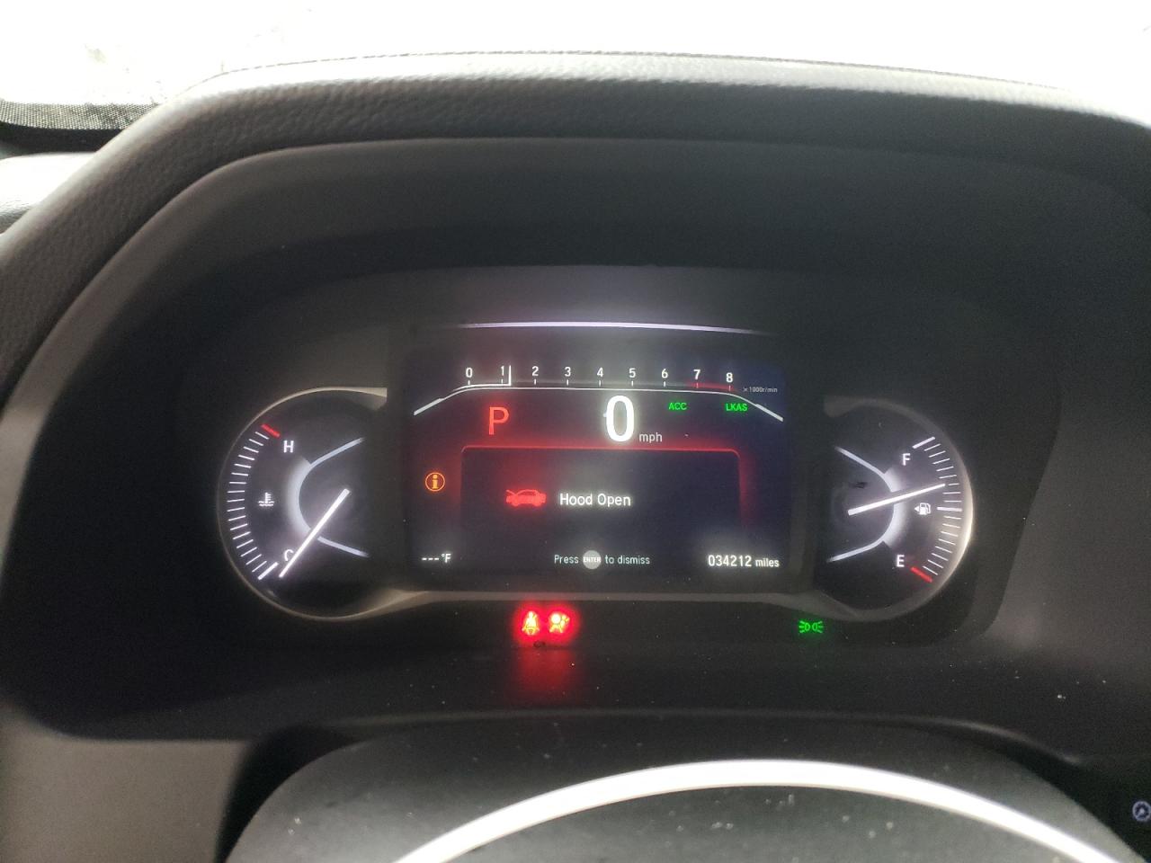 2022 HONDA PASSPORT ELITE VIN:5FNYF8H0XNB007521