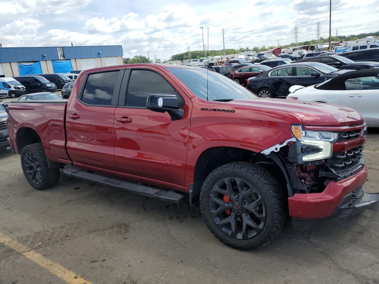 2023 CHEVROLET SILVERADO K1500 RST VIN:1GCUDEEL9PZ165492