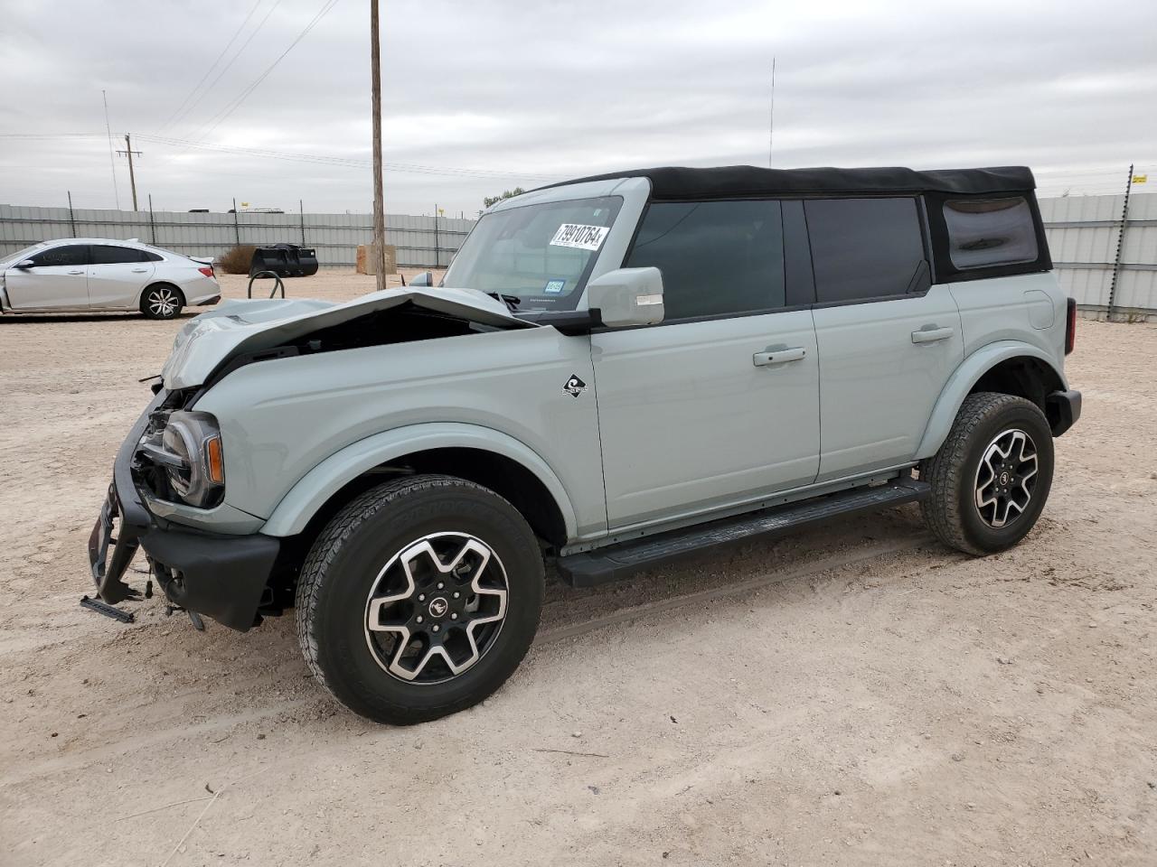 2022 FORD BRONCO BASE VIN:1FMDE5BH7NLA93524