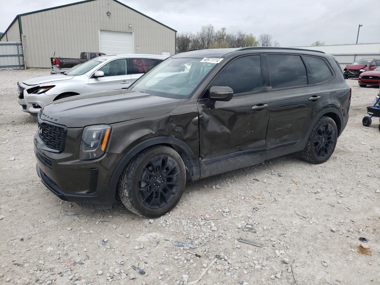 2022 KIA TELLURIDE EX VIN:5XYP3DHC7NG234584