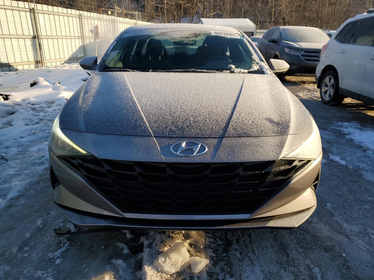 2022 HYUNDAI ELANTRA BLUE VIN:KMHLM4AJXNU023796
