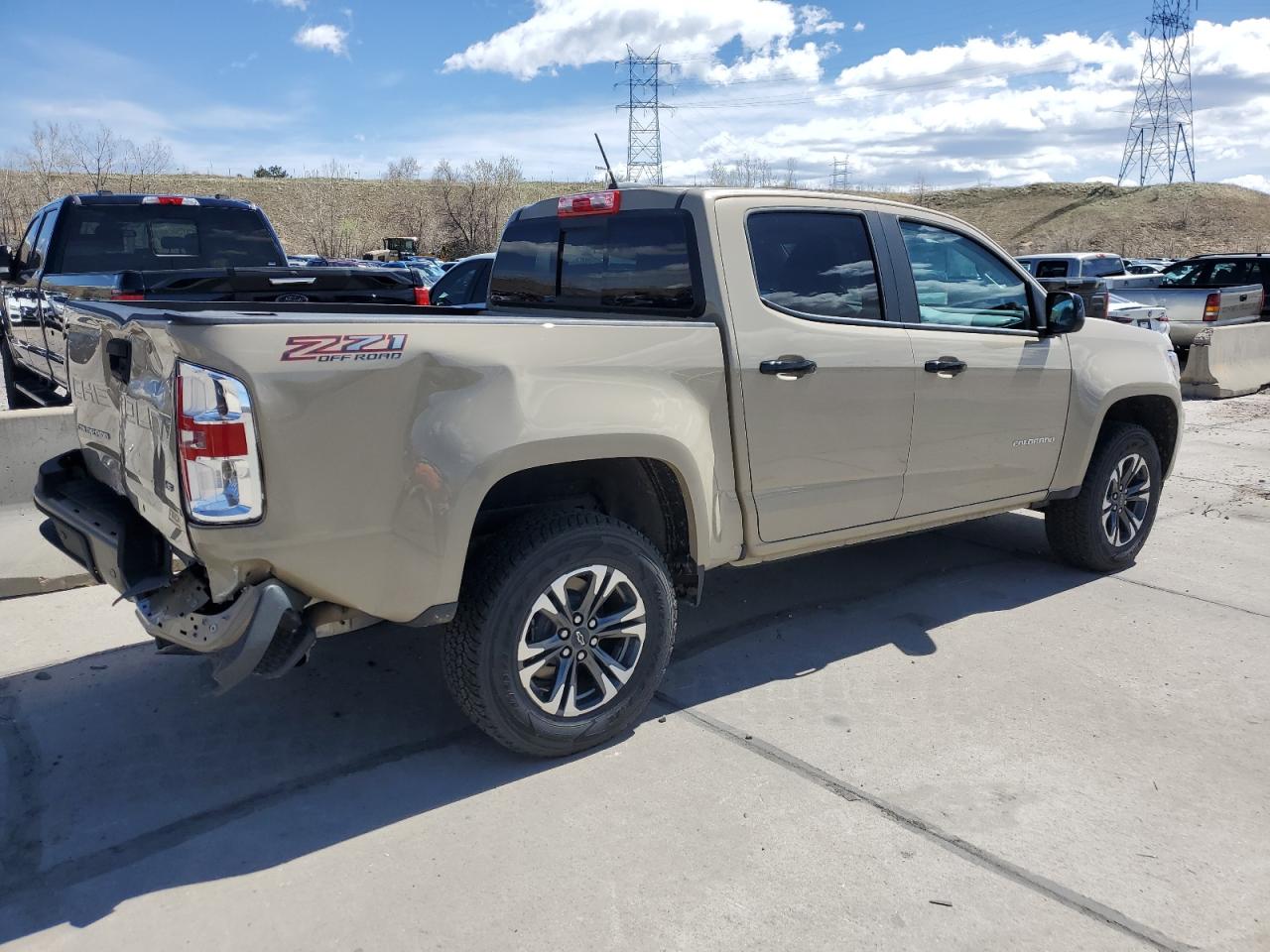 2022 CHEVROLET COLORADO Z71 VIN:1GCGTDEN3N1332128