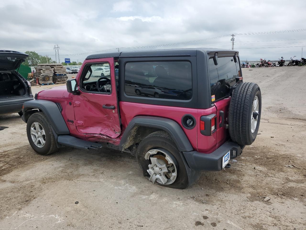 2022 JEEP WRANGLER SPORT VIN:1C4GJXAGXNW110591