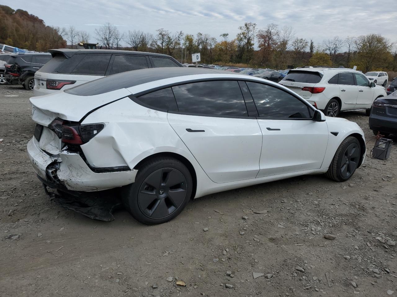 2022 TESLA MODEL 3  VIN:5YJ3E1EB6NF265576