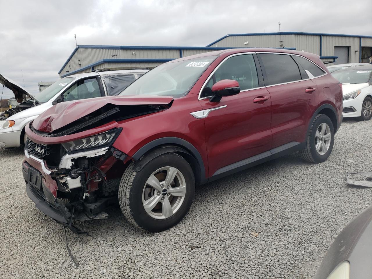 2022 KIA SORENTO LX VIN:5XYRG4LC1NG076716