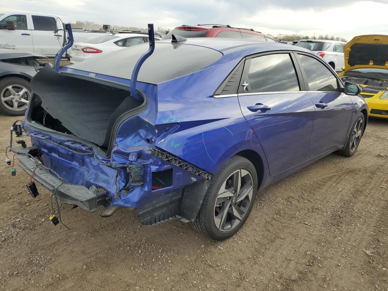 2023 HYUNDAI ELANTRA LIMITED VIN:KMHLP4AG7PU382859